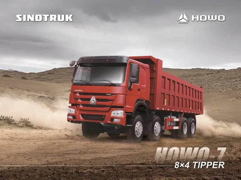 HOWO 8X4 Dump Truck （2） 768x575